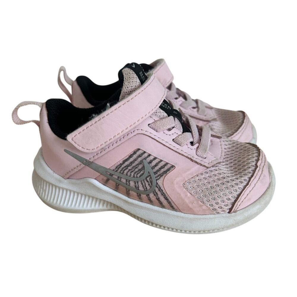 Nike Downshifter 11 Toddler size 6C Pink Sneakers